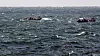 Officials search for nine missing crew members from a capsized Chinese fishing boat near Eocheong Island in Gunsan, North Jeolla, on Nov. 10. [GUNSAN COAST GUARD]