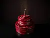 Alluring Christmas cake (250,000 won) at The Shilla Seoul in Jung District, central Seoul [THE SHILLA SEOUL]
