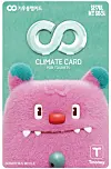 Climate Card for tourists featuring Seoul's mascot Hechi [SEOUL METROPOLITAN GOVERNMENT]