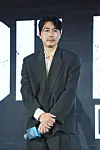 Actor Jung Woo-sung from ″Made in Korea″ attends the Disney+ Originals Preview 2025 held at Hong Kong Disneyland Press Conference Center on Nov. 13. [WALT DISNEY COMPANY KOREA]
