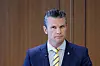U.S. Secretary of Defense Pete Hegseth attends a joint news conference with Gen Nakatani, Japan's Defense Minister, in Tokyo on March 30. [REUTERS/YONHAP]