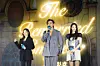 The cast of ″The Remarried Empress″ attend the Disney+ Originals Preview 2025 held at Hong Kong Disneyland Press Conference Center on Nov. 13. From left are actors Lee Se-young, Ju Ji-hoon and Shin Min-a. [WALT DISNEY COMPANY KOREA]