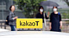 The photo shows a Kakao taxi waiting at the taxi stand at Seoul Station in central Seoul on May 28. [NEWS1]