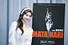 Musical actor Ok Joo-hyun speaks to the press about musical ″Mata Hari″ at LG Signature Hall in western Seoul on Friday. [EMK MUSICAL COMPANY]