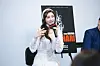 Musical actor Ok Joo-hyun speaks to the press about musical ″Mata Hari″ at LG Signature Hall in western Seoul on Friday. [EMK MUSICAL COMPANY]