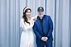 Ok Joo-hyun, left, and composer Frank Wildhorn [EMK MUSICAL COMPANY]
