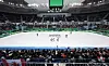 Gangneung Ice Arena in Gangneung, Gangwon is packed with spectators for the final of the men's and women's 500-meter short track speed skating competition on Monday. [YONHAP]