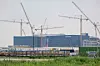The Samsung Taylor semiconductor plant on April 16, 2024, in Texas [AFP/YONHAP]