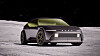 Hyundai Motor's THREE concept car, which could potentially be the Ioniq 3, which was unveiled at the IAA Mobility 2025 in Munich, Germany. [HYUNDAI MOTOR]