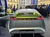 Hyundai Motor's THREE concept car, which could potentially be the Ioniq 3, which was unveiled at the IAA Mobility 2025 in Munich, Germany. [SARAH CHEA]