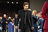 Atletico Madrid manager Diego Simeone reacts ahead of a Champions League match against Liverpool at Anfield in Liverpool, England, on Sept. 17. [EPA/YONHAP]