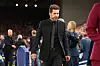 Atletico Madrid manager Diego Simeone reacts ahead of a Champions League match against Liverpool at Anfield in Liverpool, England, on Sept. 17. [EPA/YONHAP]