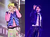 Members Key, left, and Minho of boy band SHINee [SM ENTERTAINMENT]