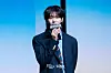 Riize’s Wonbin during a showcase on May 19 at Blue Square in central Seoul for the release of its first full-length album, “Odyssey.” [DANIELA GONZALEZ PEREZ]