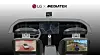 This image provided by LG Electronics Inc. shows an in-vehicle infotainment system in collaboration with MediaTek Inc. [YONHAP]