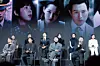 The cast of the Disney+ series “Made in Korea” during a press conference at the Grand InterContinental Seoul Parnas in southern Seoul on Dec. 15. [DANIELA GONZALEZ PEREZ]