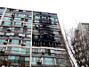 A fire occurred in a unit on the eighth floor of a Eunma Apartments building in Gangnam District, southern Seoul, in the early hours of Feb. 24. [LEE GYU-RIM]