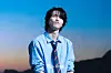 Riize’s Sungchan during a showcase on May 19 at Blue Square in central Seoul for the release of its first full-length album, “Odyssey.” [DANIELA GONZALEZ PEREZ]