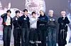 Boy band &TEAM during a press event at the “Back to Life” pop-up store in Seongsu-dong, eastern Seoul, on Oct. 30 [DANIELA GONZALEZ PEREZ]