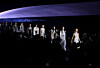 Models walk the runway during the finale of Doucan’s 2026 Spring/Summer show at Seoul Fashion Week, held at Dongdaemun Design Plaza in Jung District, central Seoul, on Sept. 6. [SEOUL METROPOLITAN GOVERNMENT]