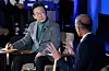 President Lee Jae Myung engages in a dialogue on artificial intelligence with Yuval Noah Harari, author of the bestseller ″Sapiens: A Brief History of Humankind″ (2011), at the National Assembly in Yeouido, Seoul, on March 22. [NEWS1]