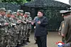 North Korean leader Kim Jong-un observed an artillery firing drill by artillery units of a combined unit of the Korean People's Army on July 23, the state-run Korean Central News Agency reported on July 24. [YONHAP]