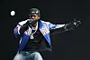 Rapper Kendrick Lamar performs during halftime of the NFL Super Bowl 59 football game between the Kansas City Chiefs and the Philadelphia Eagles on Feb. 9. [AP/YONHAP]