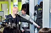 &TEAM members at the “Back to Life” pop-up store in Seongsu-dong, eastern Seoul, on Oct. 30 [DANIELA GONZALEZ PEREZ]