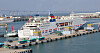 A car ferry carrying Chinese tourists is seen entering a port in Incheon on April 28. [YONHAP]