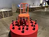 The '111 Navy Chair' by Emeco is a chair made from recycled plastic Coca-Cola bottles. [SHIN MIN-HEE]