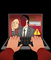 An illustration depicting AI-generated deepfake images [GETTYIMAGESBANK]