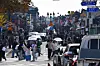 Tourists crowd Hwangnidan-gil, one of Gyeongju’s best-known attractions, on Nov. 9. [NEWS1]