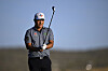 Lee Kyoung-hoon plays his shot from the second tee during the second round of the World Wide Technology Championship 2024 at El Cardonal at Diamante on Nov. 8, 2024 in Cabo San Lucas, Mexico. [GETTY IMAGES]