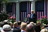U.S. President Donald Trump speaks before signing the ″Take It Down Act″ during a bill signing ceremony in the Rose Garden of the White House in Washington on May 19. [U.S. President Donald]