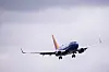 A Southwest Airlines Boeing 737-700 airplane prepares to land at Ronald Reagan Washington National Airport in Arlington, Virginia, on July 10. [AFP/YONHAP]