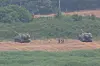 The demilitarized zone (DMZ) is seen from Paju, Gyeonggi, on June 11. [YONHAP]