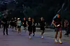 The Seoul Running Patrol, a joint team of Seodaemun Police Precinct officers and members of local running crews, conducts its first patrol along Hongje Stream in Seodaemun District, western Seoul, on June 19. [YONHAP]
