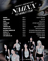 Girl group NMIXX's ″Episode 1: Zero Frontier″ world tour poster [JYP ENTERTAINMENT]