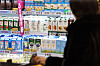 Milk products are on display at a retail store in Seoul on Jan. 1. [NEWS1]