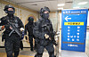 Special Operation Unit personnel patrol Yatap Station in Gyeonggi on Sept 23. [NEWS1]