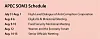 APEC SOM3 schedule [YUN YOUNG]