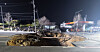 The site of a sinkhole is closed off at an intersection near Seoul Daemyeong Elementary School in Gangdong District, eastern Seoul, on March 24, 2025. [NEWS1]