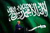 U.S. President Donald Trump attends the Saudi-U.S. Investment Forum, in Riyadh, Saudi Arabia, May 13. [REUTERS/YONHAP]