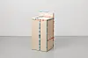 'Blue and Orange Bar Stool' (2025) by Sohn Dong-hoon for Side Gallery [SIDE GALLERY]