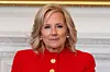 Then-first lady Jill Biden speaks during an event at the White House in Washington, Jan. 16, 2025. [AP/YONHAP]