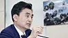 Defense Minister nominee Ahn Gyu-back speaks to lawmakers during a confirmation hearing at the National Assembly in Yeouido, western Seoul, on July 15. [JUN MIN-KYU]