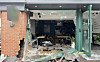 A hamburger restaurant in Gangbuk District, northern Seoul, was pulverized when a car crashed into it on Friday. [NEWS1]