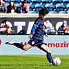 Seattle Reign midfielder Ji So-yun shoots during a National Women’s Soccer League match against Chicago Red Stars at SeatGeek Stadium in Chicago, Illinois in a photo shared on Seattle Reign's official Instagram account on Sunday. [SCREEN CAPTURE]