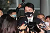 Hanjin KAL Chairman Cho Won-tae answering questions following a Korea-U.S. business leader meeting held in Yeouido, western Seoul, on Wednesday. [NEWS1]