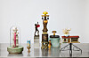 From left: 'Size Matters,' 'Roman Gentleman's Goblet,' 'By Any Means Necessary (Dionysus),' 'Amitabha Buddha,' 'Good Riddance (FOKOF)' and 'Bikini Bottom' by Nayoungim & Gregory Maass [ATELIER HERMES]